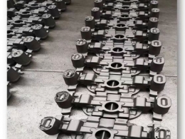 造型线工艺铸铁件 