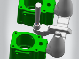 液压件潮模砂工艺