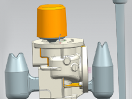 液压件覆膜砂工艺