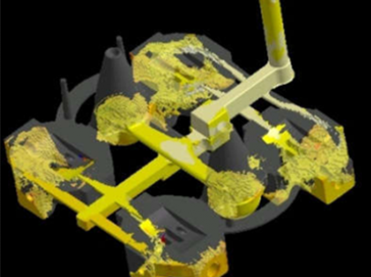 气孔缺陷充型模拟